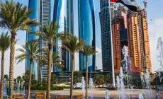 Skyscrapers in Abu Dhabi, United Arab Emirates