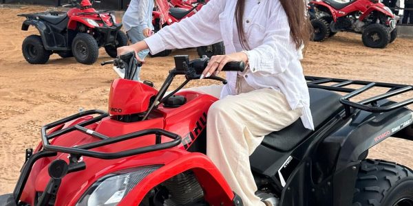 desert safari with quadbike